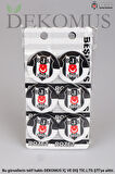 DEKOMUS İLE LİSANSLI BEŞİKTAŞ 2'Lİ ROZET