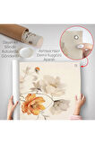 Soft Çiçekler Duvar Örtüsü-8035