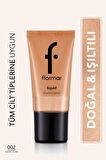 Flormar Doğal Işıltı Veren Aydınlatıcı Makyaj Bazı (ORTA TON)-liquid Illuminator-002 - 8690604534753
