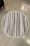 MOTTO MOT 02 WHITE BEIGE 120*120 CM YUVARLAK HALI