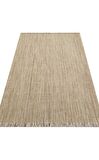 DOHA DH 01 BEIGE EL DOKUMA JÜT KİLİM 
