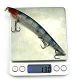 YEM 13 cm 13,9 gr ÇİFT KARBON ÇELİK KANCALI