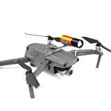 DJI Mavic 2 Pro İçin Gece Uçuş Zoomlu Fener Üst Lamba 360° Dönüş 