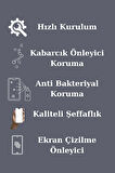 Iphone 12 PRO Uyumlu Temperli Tam Koruma Şeffaf Cam Ekran Koruyucu
