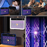 ct stones 4000mAh Şarj Edilebilir Kablosuz 3000V Yüksek Güçlü Elektrikli Sivrisinek Öldürücü Sivrisinek Öldürme Lambası,Sinek Kıran BG-009 2000 mah