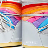 Kadın Kar Botu 14094300-001 Moon Boot Icon Low Raınbow Glacier Grey