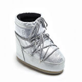 Kadın Kar Botu 14094400-002 Moon Boot Icon Low Glıtter Silver