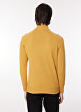 İce Play Balıkçı Yaka Normal Emprime Hardal Erkek Kazak 23IU1M0A0099013_MAGLIA LUPETTO