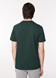 İce Play Bisiklet Yaka Düz Mavi - Yeşil Erkek T-Shirt 23IU1M0F01C6324_T-SHIRT JERSEY