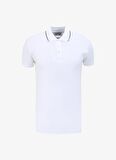 İce Play Düz Beyaz Erkek Polo T-Shirt 24EU1P0F101P420_Polo T-Shirt