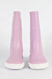 Boatilus Nautic-F Lilac/White Kız Çocuk Yağmur Çizmesi