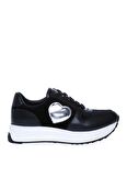 Love Moschino Siyah Kadın Yüksek Taban Sneaker JA15334G1DIM300A