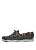Sebago Lacivert - Kahve Erkek Deri Günlük Ayakkabı SEBAGO PORTLAND SPINNAKER NBK FGL