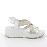 Kadın Sandalet 7666722 IGI&Co DCR 76667 SI.NAPPA BOTTAL Bianco Platino