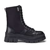 Kadın Bot OXW202601 OXS KYLA 2026 MID W LEATHER/NYLON Black