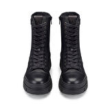 Kadın Bot OXW202601 OXS KYLA 2026 MID W LEATHER/NYLON Black