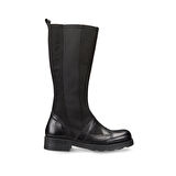 Kadın Çizme OXW002600 OXS FRANK 0026 BOOT D NYLON/LEATHER Black
