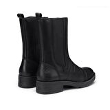 Kadın Çizme OXW002900 OXS FRANK 0029 MID W LEATHER Black