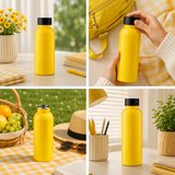 Mamawata Yellow Paslanmaz Çelik Matara 500 ml Ultra Hafif Sızdırmaz Suluk