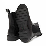 Nero Giardini  Kadın Bot I205990D 100 NeroGiardini GUANTO NERO TR PADOVA Light Nero