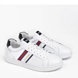 Nero Giardini  Erkek Oxford/Ayakkabı E302850U NeroGiardini OAKLAND BIANCO SAUVAGE BLU EVA ACUTO 707-Bianco