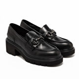 Nero Giardini  Kadın Oxford ( Klasik) I513980D 100 NeroGiardini GUANTO NERO EVA URBANA Nero 12 +
