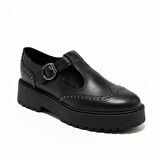 Nero Giardini  Kadın Oxford ( Klasik) I514000D 100 NeroGiardini GUANTO NERO TR TAVERNA 7724 LIGH Nero