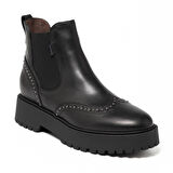 Nero Giardini  Kadın Bot I514002D 100 NeroGiardini GUANTO NERO TR TAVERNA 7724 LIGH Nero