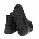 Nero Giardini  Kadın Bot I514002D 100 NeroGiardini GUANTO NERO TR TAVERNA 7724 LIGH Nero