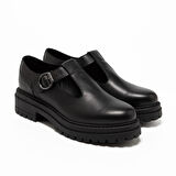 Nero Giardini  Kadın Oxford ( Klasik) I514013D 100 NeroGiardini GUANTO NERO TR FOLGARIA 9120/009 Nero