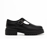 Nero Giardini  Kadın Oxford ( Klasik) I514013D 100 NeroGiardini GUANTO NERO TR FOLGARIA 9120/009 Nero