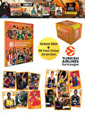 Panini 2025 Turkish Airlines Euro League Sticker Özel Koleksiyon Albümü Seti 108 Paket (540 Adet)