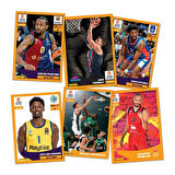 Panini Turkish Airlines Euroleague 2025 Çıkartma Albümü Başlangıç Paketi Set 36 Paket (180Adet)