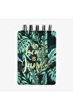 Defter-lg Mini Spiral Defter 220 Syf 80gr Jungle