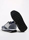 Alberto Guardiani Gri - Siyah Erkek Süet Sneaker WEN 0400