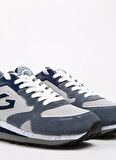 Alberto Guardiani Gri - Siyah Erkek Süet Sneaker WEN 0400