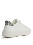 Beyaz - Gümüş Kadın Sneaker G03G100018