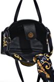 Versace Jeans Couture 74VA4BAA-ZS467-899 Siyah Kadın Omuz Çantası