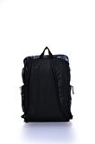 Versace Jeans Couture 74YA4B71-ZS588-PV3 Siyah Baskılı Unisex Sırt Çantası