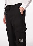 Normal Bel Normal Paça Slim Fit Siyah Erkek Pantolon 75GAA102N0136899
