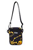 75YA4B8G-ZS930-G89 BLACK-GOLD Erkek Omuz Çantası