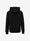 Kapüşon Yaka Siyah Erkek Sweatshırt 75GAIE03CF02E899