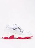 Beyaz Kadın Deri Sneaker 75VA3SP3ZP310L02