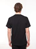 Versace Jeans Couture Bisiklet Yaka Siyah Erkek T-Shirt 75GAH6RFJ0001899
