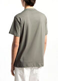 Versace Jeans Couture Bisiklet Yaka Kahve Erkek T-Shirt 76GAHT10