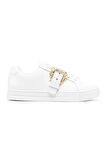 Kadın Versace Hakiki Deri Sneaker Ayakkabı - Beyaz | 39