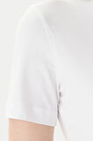 Kadın Maglıetta T-Shırt Serıgrafıche T-Shirt - Beyaz | XS