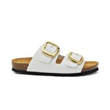 Kadın Terlik 17P8 Frau LONDON Leather OffWhite