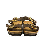 Kadın Terlik 17D8 Frau VELOUR-S  T.Moro (Dark Brown)
