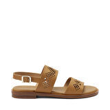 Kadın Sandalet 86T6 Frau LONDON-S Laser Etched Leather Sandals